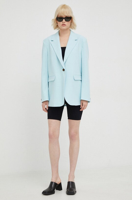Samsoe Samsoe sacou F21100157 turcoaz SS25