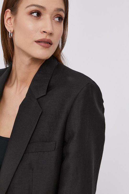 The Kooples Marynarka FVES22027K czarny