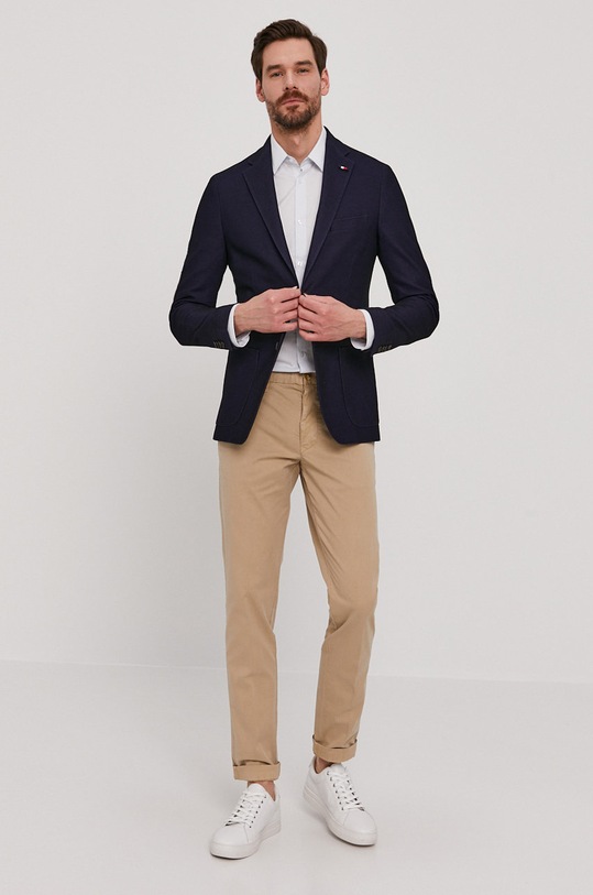 Odzież Tommy Hilfiger Tailored Marynarka SATHL7948.SATH551 granatowy
