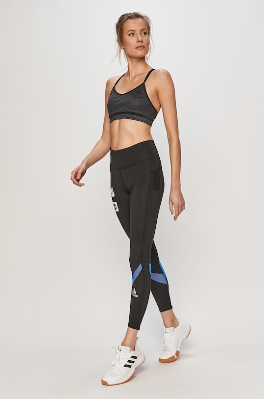 adidas Performance - Legginsy GK6990 GK6990 czarny SS21