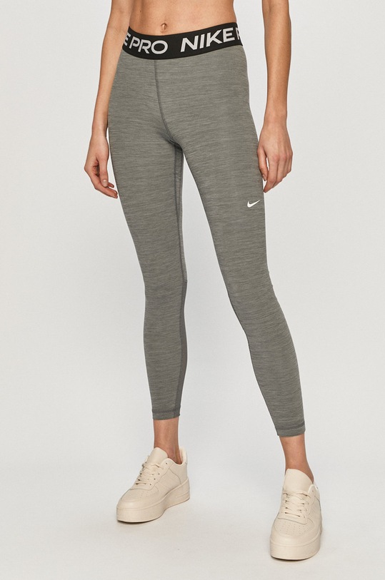 Nike - Legginsy z elastanem szary CZ9779