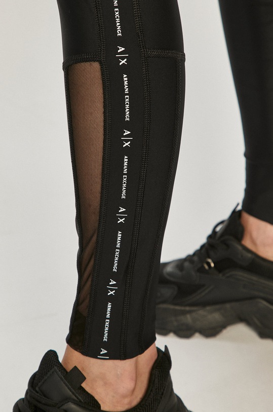 Armani Exchange - Legginsy 3KYP70.YJ3HZ czarny 3KYP70.YJ3HZ