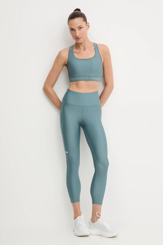 Under Armour legginsy treningowe HG Armour HiRise 1365335 zielony AW25