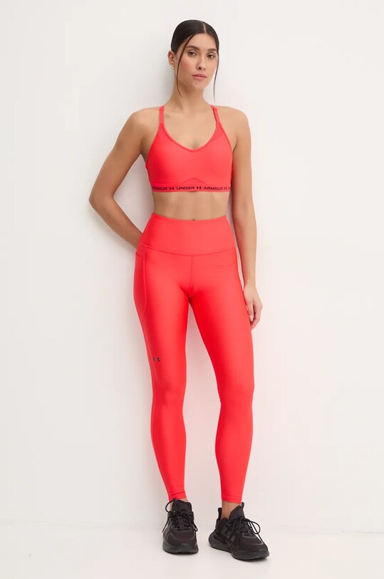 Under Armour leggings da allenamento HG Armour HiRise 1365336 rosso AW24