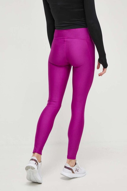 Odzież Under Armour legginsy treningowe HG Armour HiRise 1365336 fioletowy