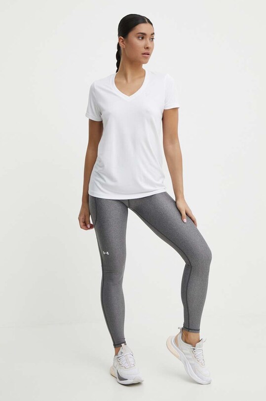 Tréningové legíny Under Armour HG Armour HiRise 1365336 sivá AW24