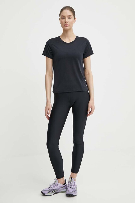 Under Armour legginsy treningowe HG Armour HiRise 1365336 czarny AW24