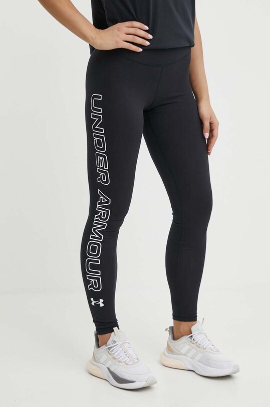 Under Armour - Legíny 1356403 s elastanom čierna 1356403
