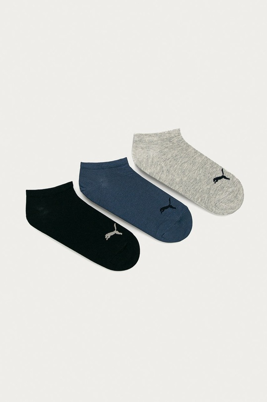 Puma șosete (3-pack) sosete scurte gri 906807.D