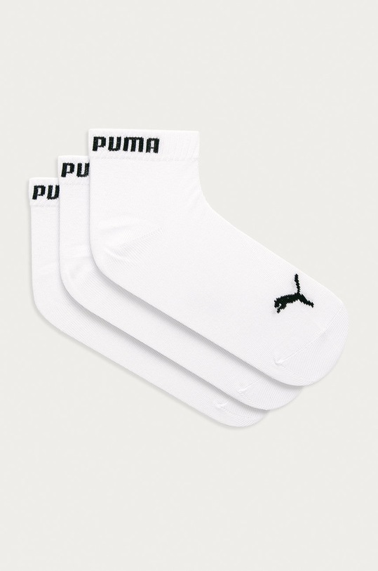Ponožky Puma (3-pack) krátké ponožky bílá 906978.D