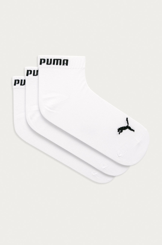 Ponožky Puma (3-pack) krátké ponožky bílá 906978.D
