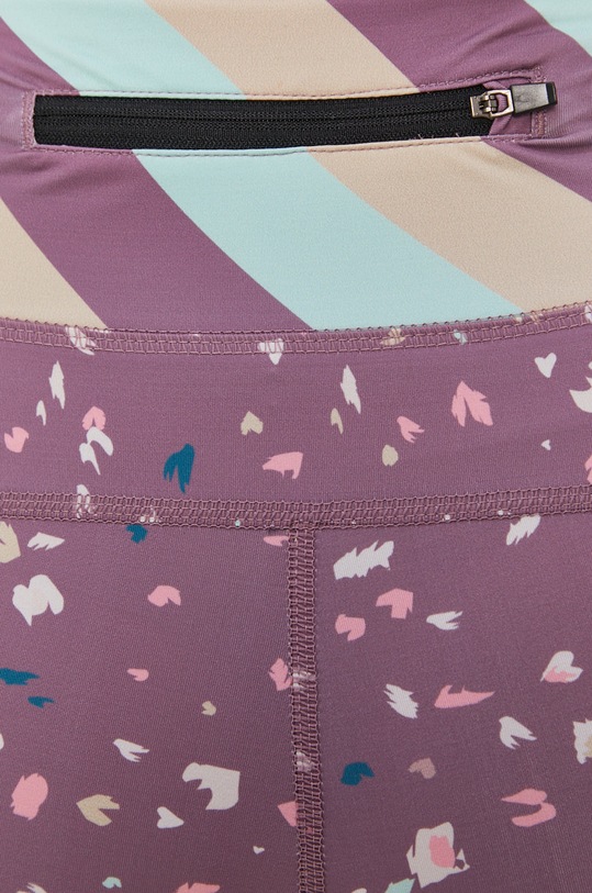 Femi Stories Legginsy Diso Pink Hearts fioletowy DISO.PNK.HRTS
