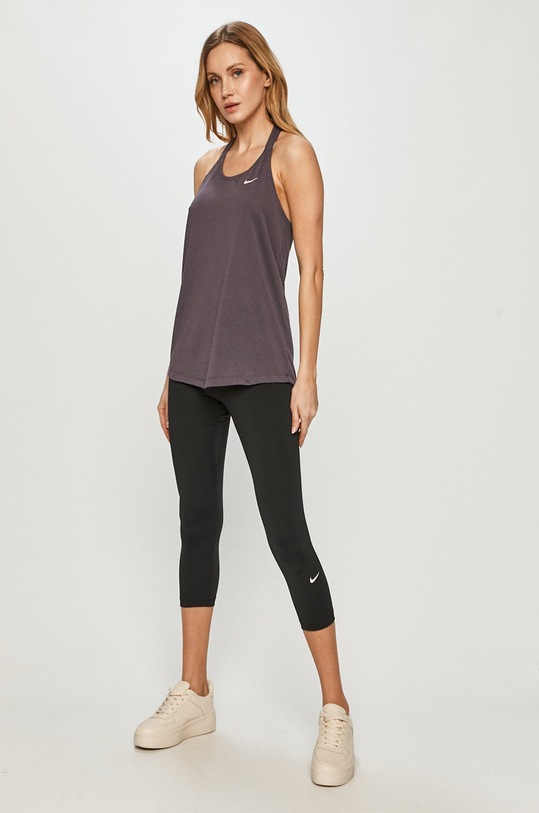 Nike - Legginsy DD0247 czarny SS21