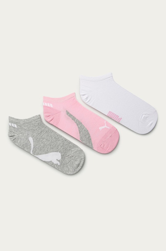 Ponožky Puma (3-pack) krátké ponožky šedá 907951.D