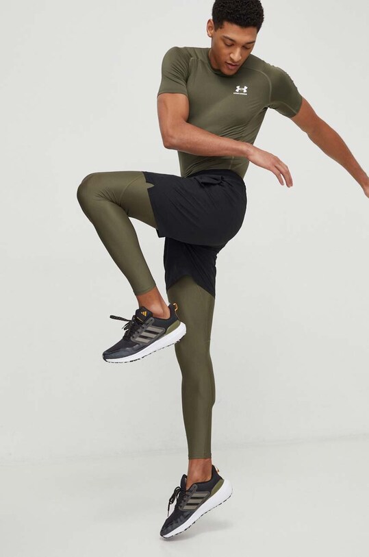 Under Armour leggins de antrenament 1361586 verde AW24