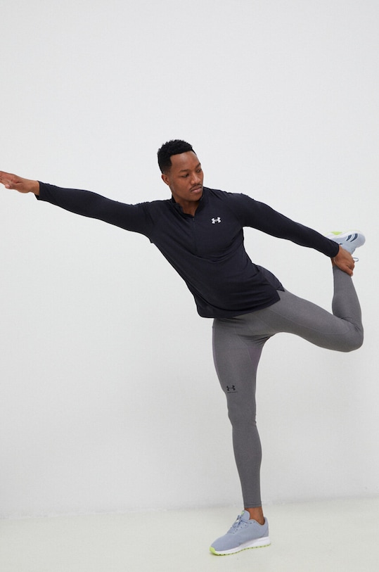 Tréningové legíny Under Armour 1361586 sivá AW24