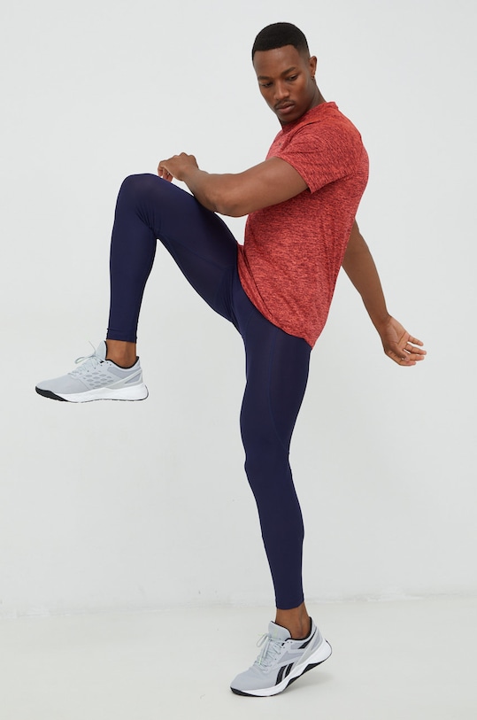 Κολάν προπόνησης Under Armour με ελαστάν σκούρο μπλε 1361586