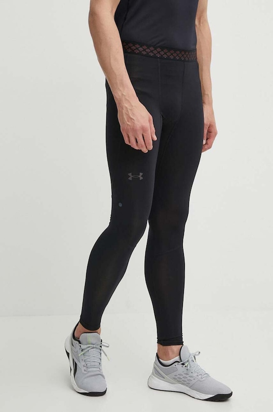 Under Armour - Legíny 1356625 s elastanom čierna 1356625