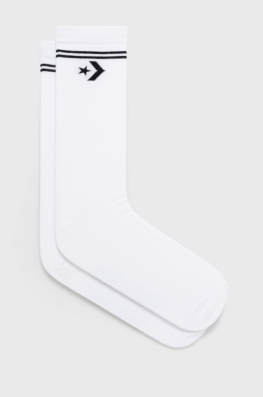 Converse Skarpetki (2-pack) skarpetki długie biały E1025W.2010