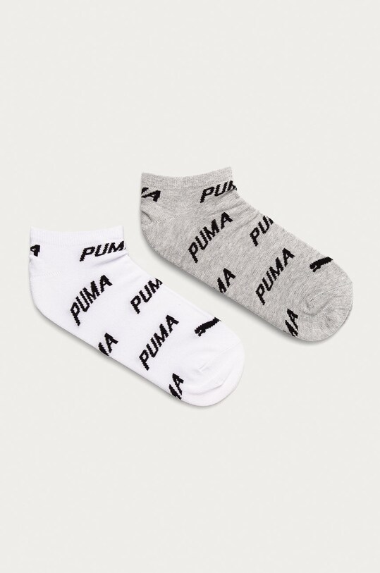 Puma șosete scurte (2-pack) alb 907947