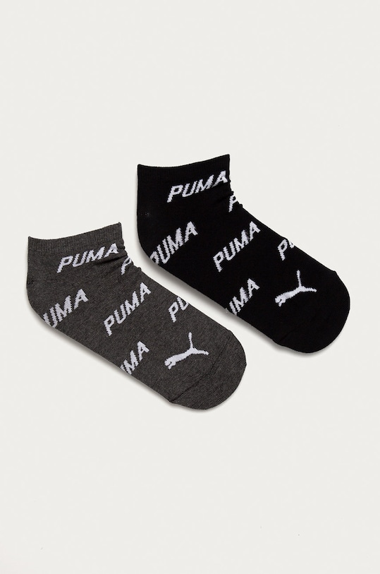Puma - Μικρές κάλτσες (2-pack) (2-pack) κοντές κάλτσες μαύρο 907947