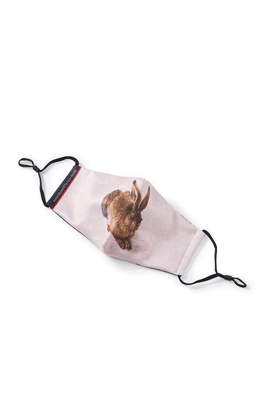 MuseARTa - Maseczka ochronna wielorazowego użytku Albrecht Dürer - Young Hare multicolor AM.AD.YH