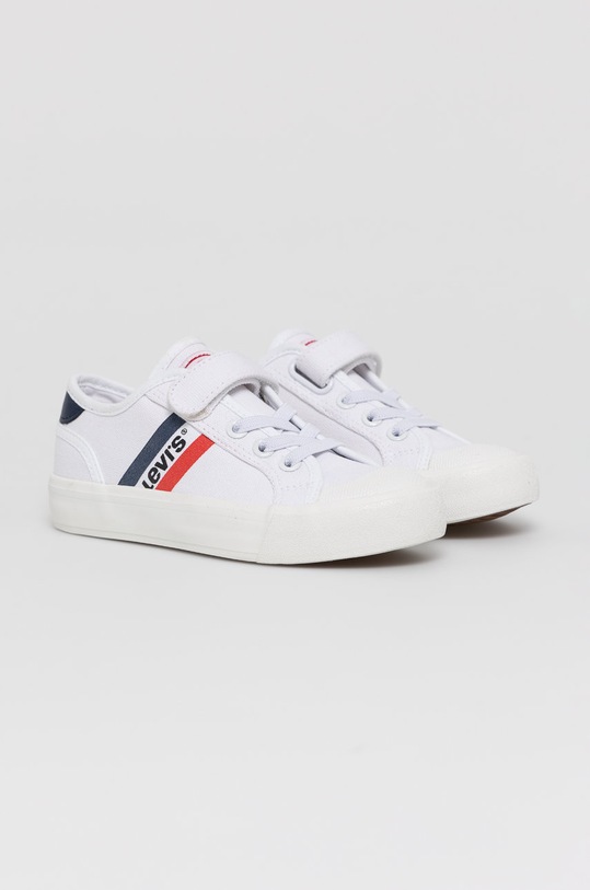 Dětské tenisky Levi's VORI0060TMISSION bílá SS21