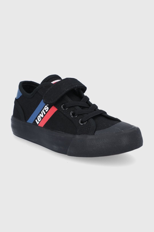 Levi's Tenisówki dziecięce VORI0060TMISSION czarny SS21