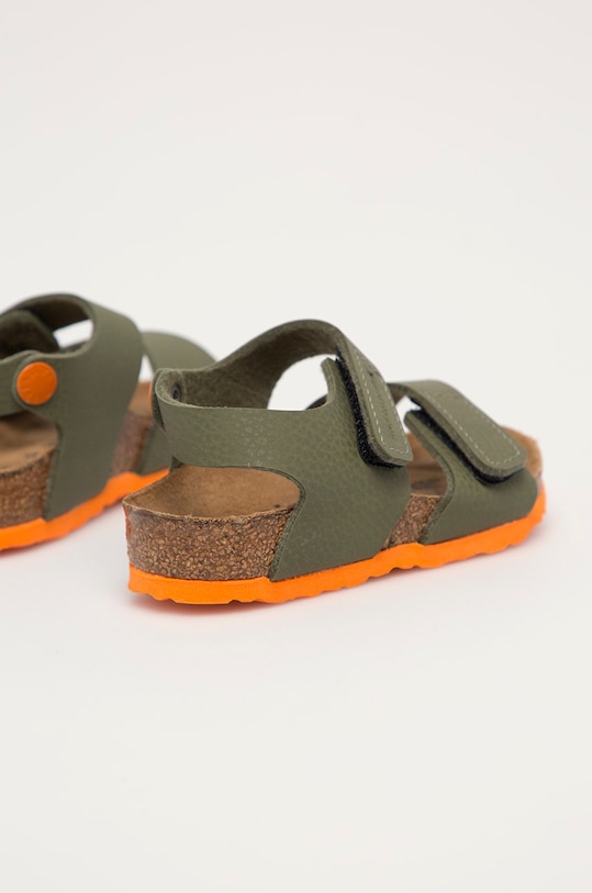 Chłopiec Birkenstock - Sandały dziecięce Palu 1019089 zielony