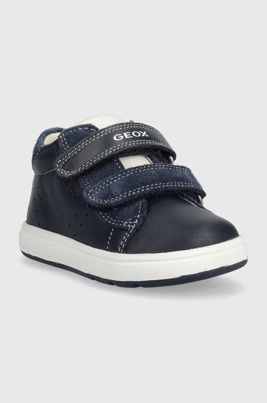 Geox sneakersy skórzane dziecięce B044DD.08522.BIGLIA granatowy SS21