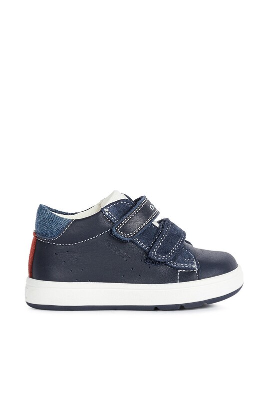 CHLAPEC Dětské kožené sneakers boty Geox B044DD.08522.BIGLIA námořnická modř