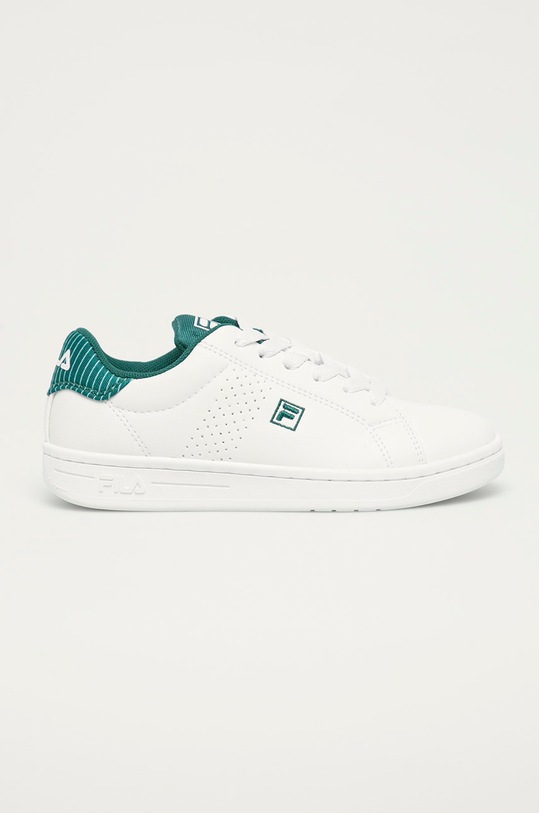 Fila - Buty dziecięce Crosscourt 2 NT imitacja skóry licowej biały 1011115.94A