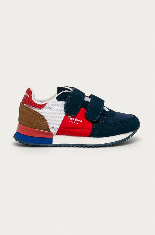 Pepe Jeans - Dětské boty Sydney textilní námořnická modř PBS30490