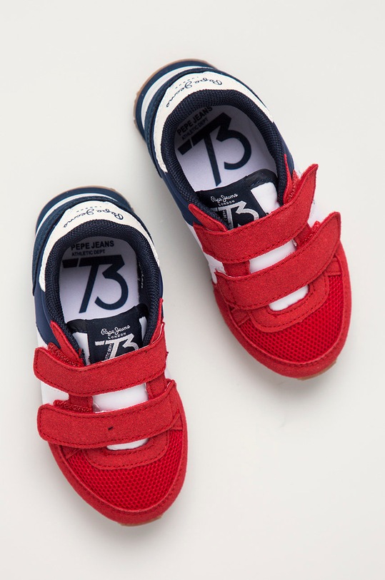 Pepe Jeans - Buty dziecięce Sydney czerwony PBS30489
