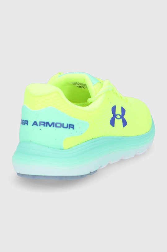 Chłopiec Under Armour Buty dziecięce UA BGS Surge 2 Splash 3024093 3024093 żółty