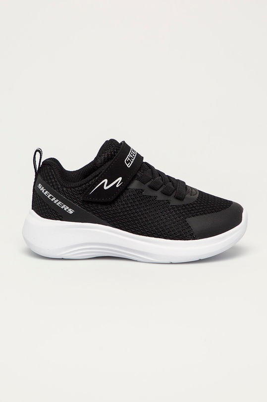 Skechers - Buty dziecięce syntetyczny czarny 403764L
