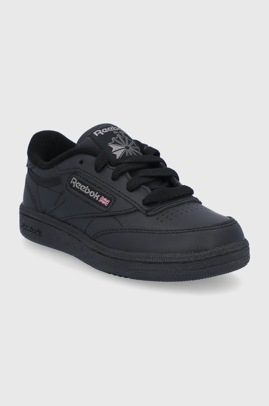 Reebok Classic încălțăminte din piele pentru copii Club C BS6182 BS6182 negru AW21