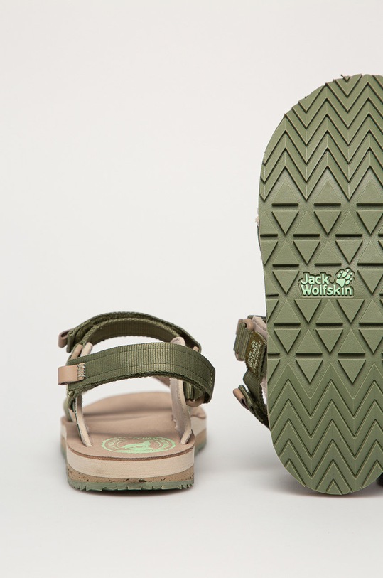 Obuwie Jack Wolfskin - Sandały Outfresh Deluxe 4039451 zielony