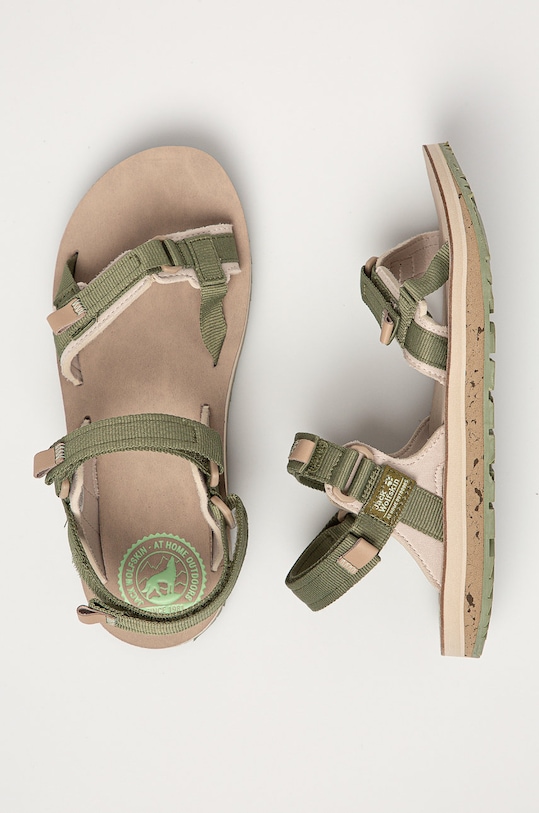 Jack Wolfskin - Sandały Outfresh Deluxe zielony 4039451