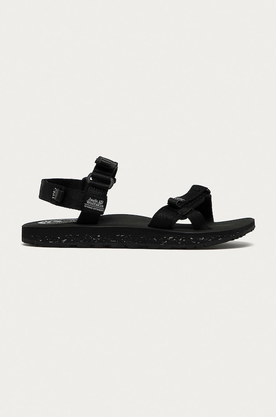 Jack Wolfskin - Sandały Outfresh tekstylny czarny 4039461.