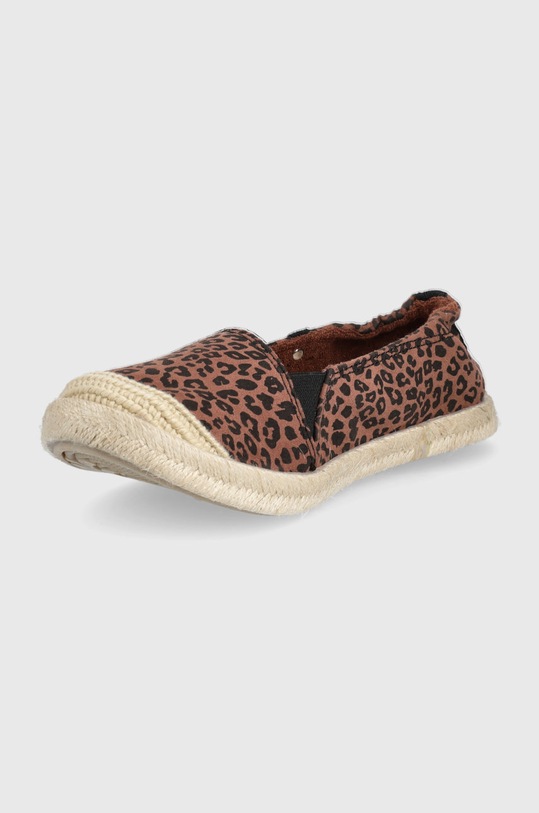 Obuv Roxy Espadrilky ARJS600488 hnedá