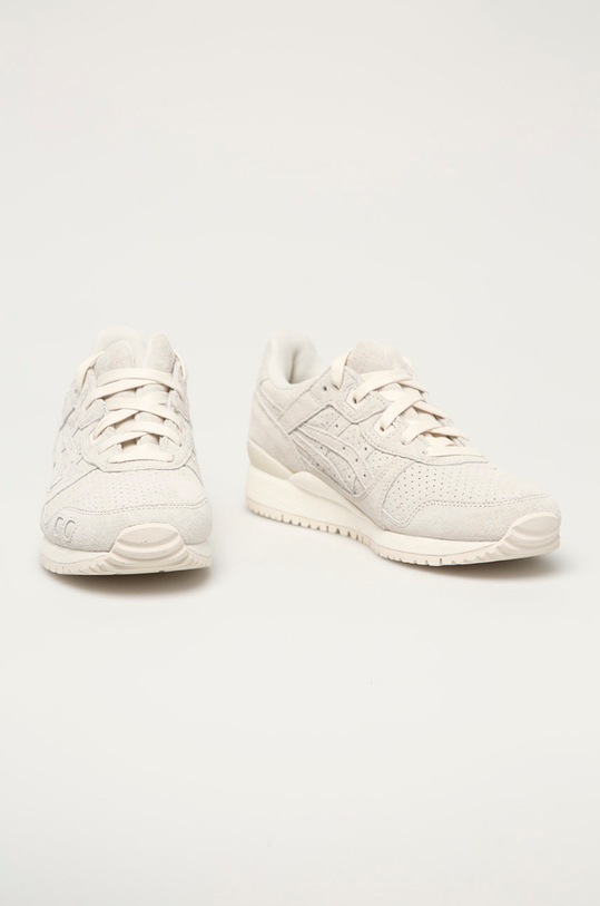 Asics - Buty zamszowe Gel-Lyte III 1201A050 szary SS21