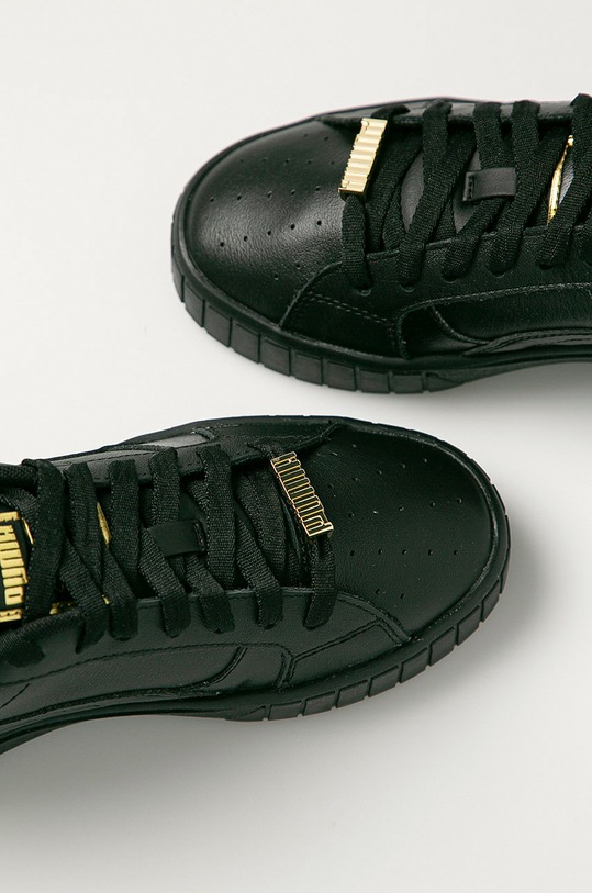 Puma - Kožené boty Cali Star Metallic 380219 380219 černá