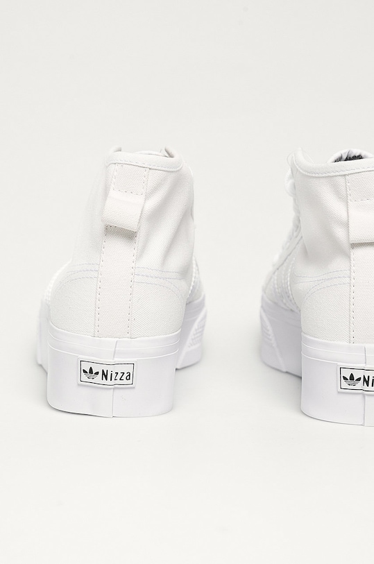 Scarpe adidas Nizza Platform Mid Cloud White FY2782 bianco