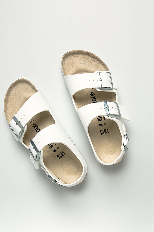 Birkenstock - Sandále Milano 34733 biela AA00