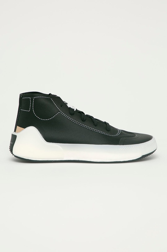 adidas by Stella McCartney - Παπούτσια aSMC Treino Mid συνθετικό μαύρο FX1955