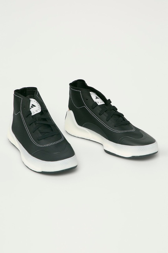 adidas by Stella McCartney - Buty aSMC Treino Mid FX1955 FX1955 czarny AW22