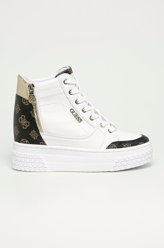 Guess - Topánky klin biela FL6RI2.FAL12