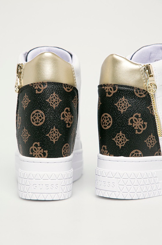 Obuv Guess - Topánky FL6RI2.FAL12 biela