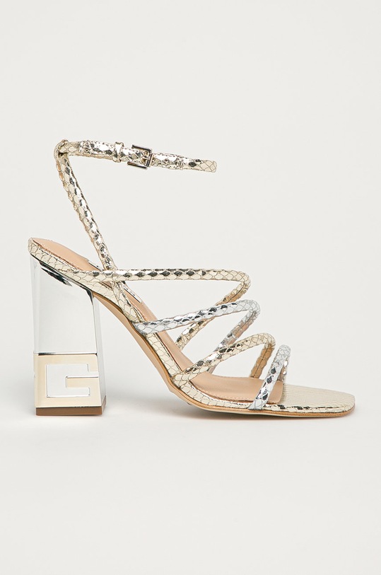 Guess - Sandály imitace kůže zlatá FL6TC2.PEL03